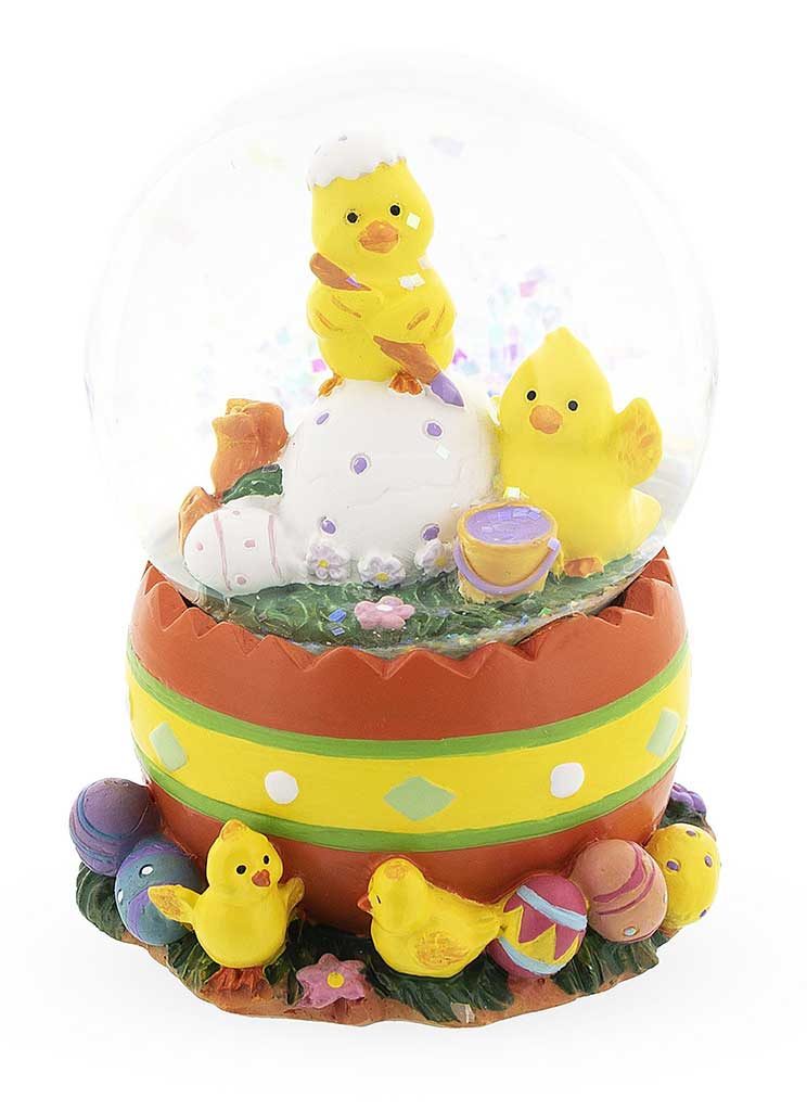 Easter Snow Globe