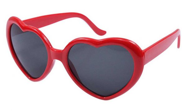 Heart Shaped Retro Sunglasses