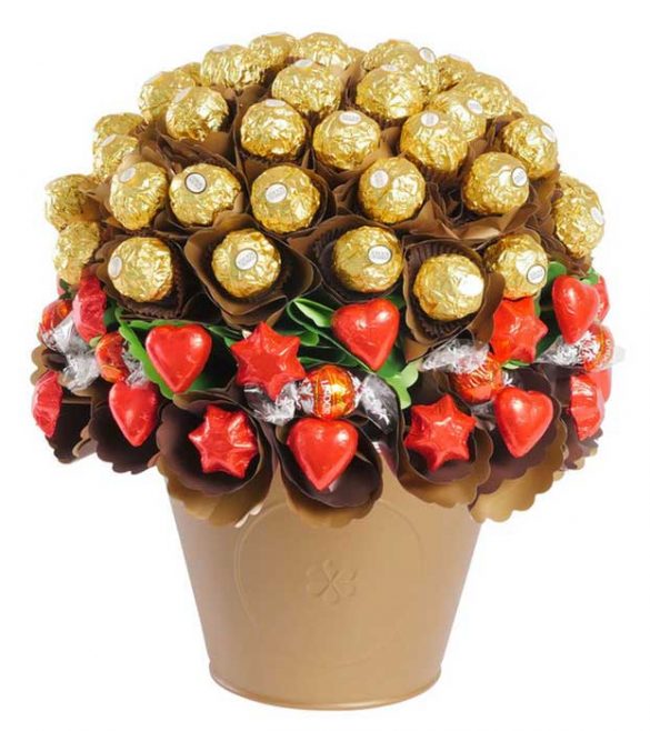 Rose Garden Luxury Chocolate Bouquet