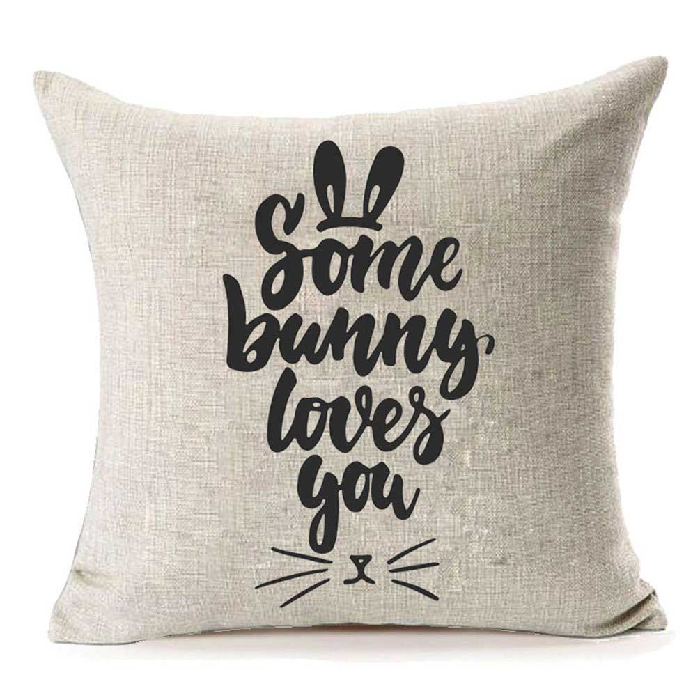 Some Bunny Loves You Cushion