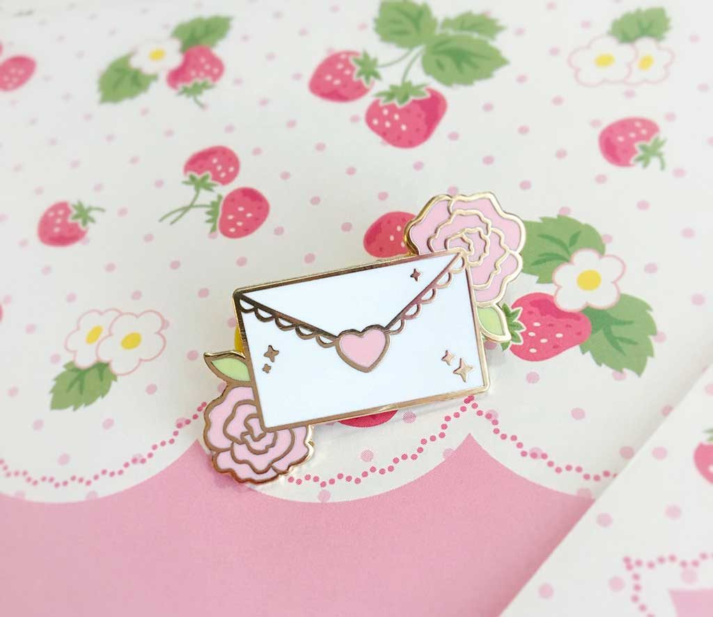 Sweet Love Letter Enamel Pin