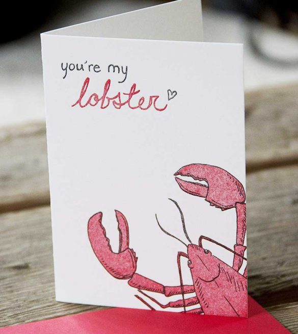You're My Lobster Friends Card